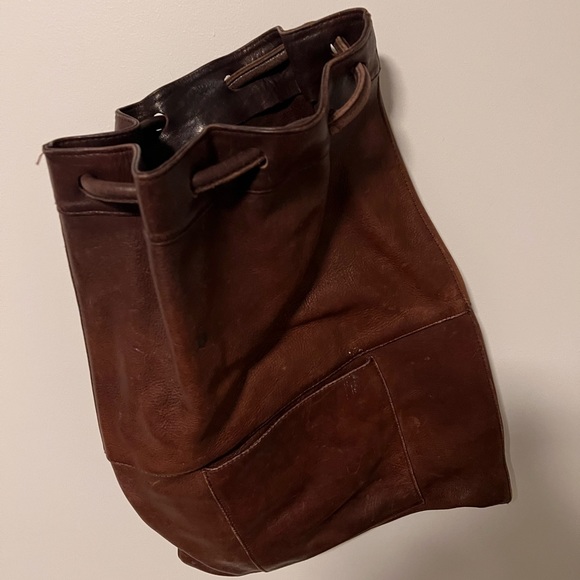 Handcrafted Leather Backpack - Picture 2 of 4